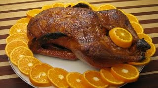 Roast Duck With Orange Sauce Recipe Tutorial S1 Ep161 [upl. by Heilner]