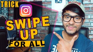 How to Add SWIPE UP link in Instagram Story without 10k Followers [upl. by Mosora]