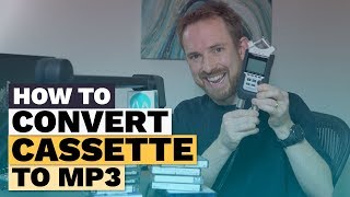 How to Convert Cassette Tapes to MP3 Using Technics Cassette Deck [upl. by Wurster144]