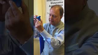 Using eye drop dispensers  Thea Eyot and Dropaid [upl. by Annoek569]