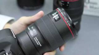 Canon EF 100mm f28L Macro IS Lens  Handson Review [upl. by Eetnom]