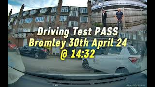 Driving Test PASS Bromley 30th April 2024  1432 [upl. by Ahsiak]