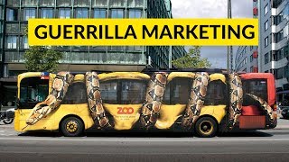 Guerilla Marketing  Unconventional Marketing Strategy  Needs Lot Of Creativity [upl. by Krell]