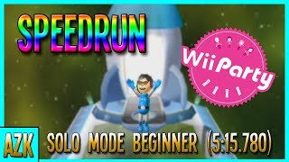 SPEEDRUN WII PARTY – SOLO MODE BEGINNER 515780 [upl. by Orton803]