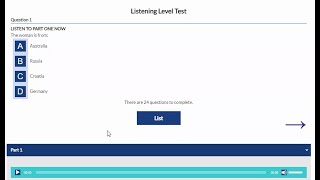 Oxford Online English Listenig Level Test With ANSWERS [upl. by Brunella883]