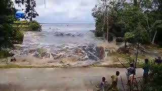 Tsunami en Indonesia 2018 [upl. by Yraillih]