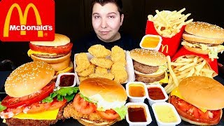 Entire McDonalds Menu • MUKBANG [upl. by Ailuig]