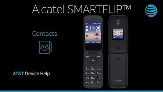 Learn about Contacts on the Alcatel SMARTFLIP  ATampT Wireless [upl. by Aram620]