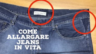 Come allargare jeans in vita [upl. by Margreta]