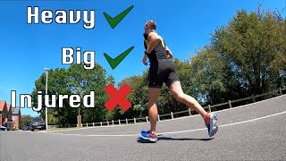 5 Best Tips to Run Injury Free  Advice for heavy runners [upl. by Auqinahs]