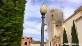 Southern Spain devastated by earthquake [upl. by Mccomb]