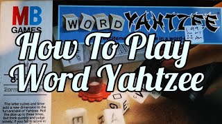 How To Play Word Yahtzee  Guide With Examples of Gameplay [upl. by Vitek]