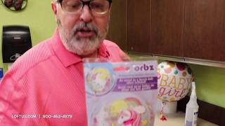 How To Inflate An Anagram® Orbz® Balloon [upl. by Danaher858]