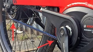 Belt Drive vs Chain on Electric Bikes [upl. by Fanestil]