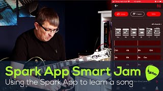 How I use the SPARK AMPs Application to help me to LOOP sections and LEARN NEW SONGS [upl. by Eldwin]