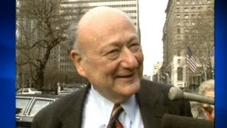 Ed Koch Dead Former New York City Mayor Edward I Koch Was 88 [upl. by Araet]