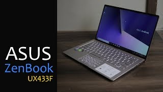 Asus Zenbook UX433F unboxing  Zenbook with Numeric Pad on the TouchPad [upl. by Olia]