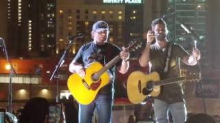 Thomas Rhett brings Rhett Akins on stage [upl. by Sidwel]