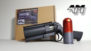 CYMA M052 40MM AIRSOFT GRENADE LAUNCHER  Unboxing Review [upl. by Atiuqes]