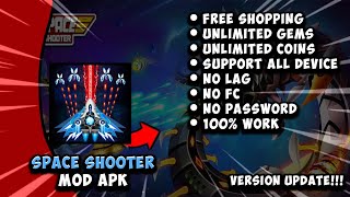 SPACE SHOOTER MOD APK  NO PW   VERSION UPDATE [upl. by Asiar]