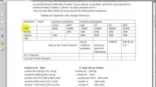 Comptabilité Analytique S3 partie 17 quot Exercice 3 du coût complet quot [upl. by Vergne]