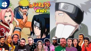 KakashiSenseis True Face  Naruto Episode 101 Reaction Mashup ナルト海外の反応 [upl. by Isej19]