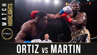 Ortiz vs Martin HIGHLIGHTS January 1 2022  PBC on FOX PPV [upl. by Enerahs951]