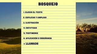 HACER TU PROPIO BOSQUEJO [upl. by Naic]