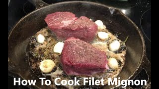 Fillet Mignon Recipe  How to make perfect Fillet Mignon Steaks [upl. by Mandal]