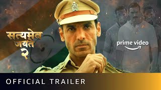 Satyameva Jayate 2  Official Trailer  John Abraham Divya Khosla Kumar  Amazon Prime Video [upl. by Mayrim717]