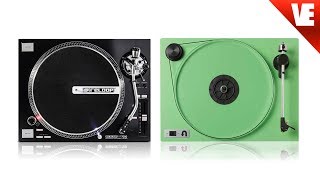 Turntables DIRECT DRIVE vs BELT DRIVE [upl. by Aicemed]