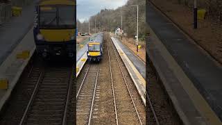 Class 170 arriving at Dunkeld and Birnam [upl. by Elliven560]