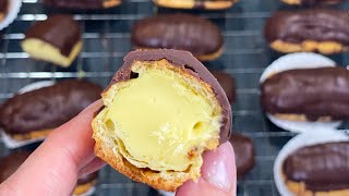 Perfect Eclairs Recipe [upl. by Tyson]