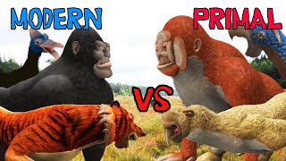 Prehistoric vs Modern Animal  SPORE [upl. by Helga]