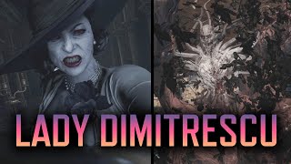 Resident Evil 8 Village  Lady Dimitrescu Boss Fight amp Final Transformation Form [upl. by Lavro]