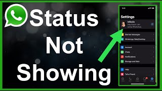 WhatsApp Status Not Showing FIXED [upl. by Esinad443]