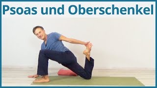 Psoas und Oberschenkel dehnen ✅ Hüftbeuger mobilisieren [upl. by Arimak760]