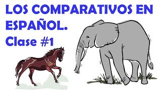 Los Comparativos en español  Comparatives in Spanish [upl. by Billi654]