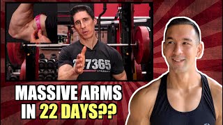 AthleanXs ABSURD Arm Training Advice Is This For Real [upl. by Bambie879]