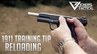 Wilson Combat 1911 Training Tip Reloading [upl. by Fritze]