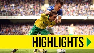 HIGHLIGHTS Ipswich Town 01 Norwich City [upl. by Elwina]