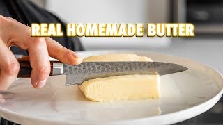 2 Ingredient Cultured Butter [upl. by Del]