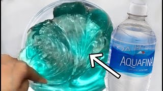 1 INGREDIENT SLIME 💧 ❓ WATER  slime [upl. by Mariano]