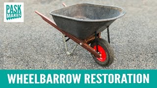 Wheelbarrow Upgrade amp Restoration [upl. by Loleta]