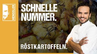 Schnelles RöstkartoffelnRezept von Steffen Henssler [upl. by Letram18]