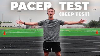 D2 Student Athlete Attempts the BEEP TEST [upl. by Damales]