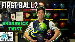 How To Choose Your First Bowling Ball  Brunswick Twist  Ideal First Ball [upl. by Monteria]