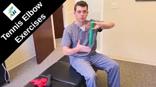 Rehab for Tennis Elbow  Theraband Flexbar [upl. by Oster]