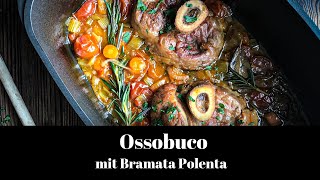 Ossobuco  Saftige Kalbshaxen aus dem Ofen [upl. by Pinzler]