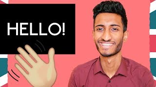 24 Ways to say HELLO in English  British Accent [upl. by Launamme712]